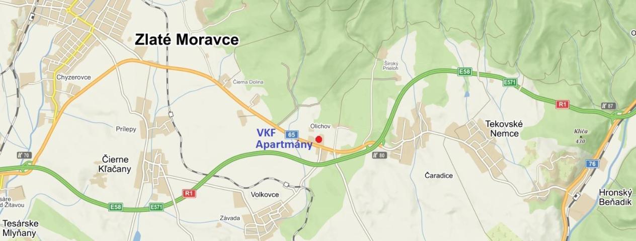 Apartmánové ubytovanie VKF Volkovce Esterno foto